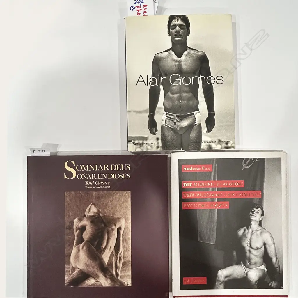 THREE MALE NUDE PHOTOGRAPHY BOOKS Image 1++